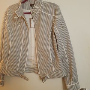Minimal Stripe Jacket